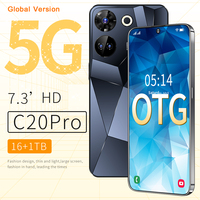 Téléphone 5G C20 Pro Museum Day, batterie longue durée 8000 mAh, écran 7,3 pouces, appareil photo IA 108MP, 16 Go + 1 To, double SIM + carte TF, guide audio, déverrouillage facial, artefact