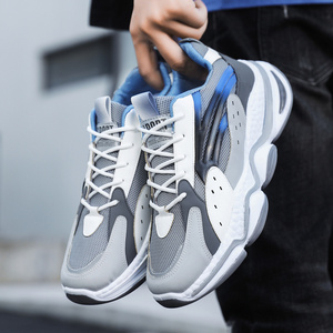 Baskets décontractées pour hommes grandes tailles, respirantes, style sport, antidérapantes, pour la course et la marche en extérieur - Product Image 2