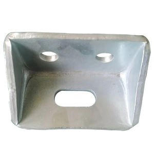 Support de montage en acier zingué pour carrosserie de camion, support d'angle, fixation triangulaire - Product Image 3