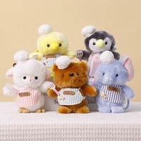 En gros, pendentifs en peluche animaux mignons (éléphant, ours en peluche, pingouin, mouton) et poupées de mariage, pour cadeaux promotionnels