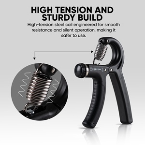 Agarrador de Mano Ajustable con Revestimiento de TPE para Ejercicios en Casa, Fortalecedor de Muñeca y Dedos para Hombres y Mujeres, Entrenamiento de Fuerza de Mano - Product Image 2