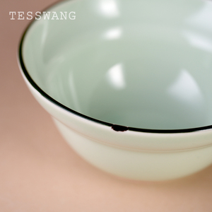 Tazón de Sopa de Porcelana <span class=keywords><strong>Insa</strong></span>, Bonito y Fresco, Vajilla Duradera, Portátil y Reutilizable, Juego de Vajilla Ecológico - Product Image 6
