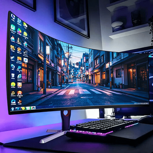 จอเกมมิ่งโค้งขนาดใหญ่พิเศษ 49/34/19 นิ้ว OLED ความละเอียดสูง ปรับขาตั้งได้ รองรับ 5K 75Hz - Product Image 1