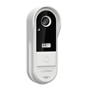 Sonnette intelligente pour maison connectée TUYA, étanche, avec vision nocturne claire et audio bidirectionnel