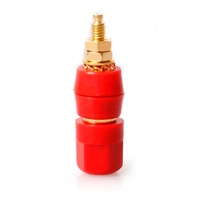 Connecteur audio femelle BSSY)M5, prise jack 4 mm, borne de liaison