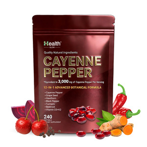 Complément alimentaire en gélules molles de capsaïcine naturelle OEM, complexe avancé pour le métabolisme avec extrait de piment pour un mode de vie actif - Product Image 1