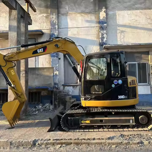 รถขุดตีนตะขาบไฮดรอลิกแบบ CAT308D ญี่ปุ่นอุปกรณ์ก่อสร้าง - Product Image 2
