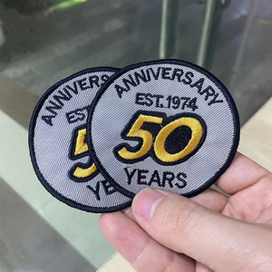 <span class=keywords><strong>Patch</strong></span> brodé personnalisé à transfert thermique, logo rond, broderie à repasser, lettres, casquettes, <span class=keywords><strong>patch</strong></span> brodé en chenille avec velcro - Product Image 6