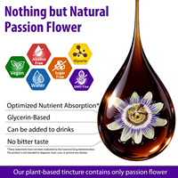 Lenm Relaxation pour un sommeil sain : Gouttes liquides de fleur de passion pour le bien-être émotionnel