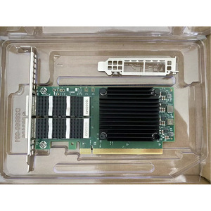 การ์ดเชื่อมต่อเครือข่าย Mellanox 100GbE แบบสองพอร์ต QSFP56 PCIe 4.0 x16 พร้อมขายึดสูงแบบภายใน - Product Image 1