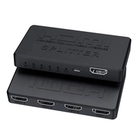 Répartiteur HDMI Xput de haute qualité 1x4, 1 entrée 4 sorties, 4 ports, prend en charge Full HD 1080P 3D 4K2K HDMI1.4 pour écran TV