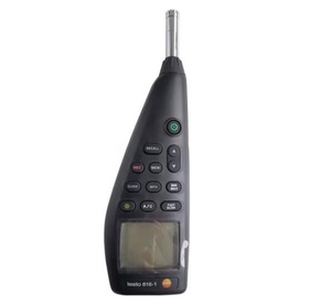 เครื่องวัดระดับเสียง Testo 816-1 เกรดอุตสาหกรรม เครื่องวัดเสียงอิเล็กทรอนิกส์ อุปกรณ์ทดสอบเสียงรบกวนสำหรับการวัด - Product Image 3
