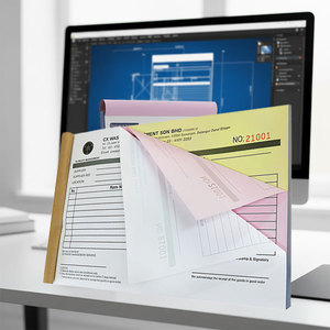 Papel Carbonizado Personalizado a Precio de Fábrica, 8.3x5.5, A4, A5, para Facturas, Recibos de Efectivo, Formularios de Trabajo, Libro Autocopiativo NCR - Product Image 3