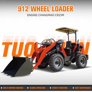 Компактный дизельный мини-погрузчик с ковшом и грейферным захватом - Product Image 2