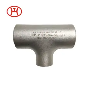 Short Butt Weld Tee Acc To Astm A234 Wpb Sch Asme B16.19 Long Radius Pipe Elbow Dimensions