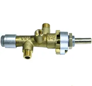 CSA approuvé chauffe-terrasse pièces de commande principale de cuivre valve pour tubes de verre