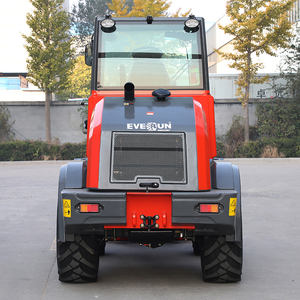 Топ бренд EVERUN ER420T 1T 2T 3T шарнирный мини небольшой передний колесный компактный погрузчик дизель - Product Image 3