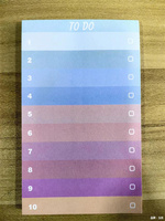 Bloc-notes de planification personnalisé avec logo imprimé, feuilles mobiles, non-adhésif, taille personnalisable, vente en gros