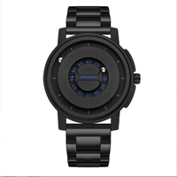 Nouvelle montre de sport tendance pour hommes, étanche, à force magnétique, montre-bracelet pour hommes au design unique, montre à billes