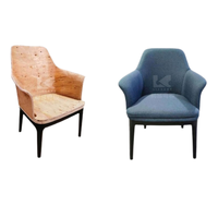 FC-D385 chaise de salle à manger moderne minimaliste italienne mobilier de maison avec design confortable en contreplaqué incurvé de style scandinave de luxe
