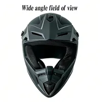 Casque de motocross tout-terrain à prix compétitif, casque intégral ABS pour la moto, idéal pour les aventures de descente en moto tout-terrain