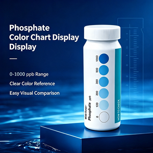 Bandelettes de test de <span class=keywords><strong>phosphate</strong></span> pour l'eau domestique, détection facile du <span class=keywords><strong>phosphate</strong></span> pour aquarium, étang et eau potable - Product Image 2
