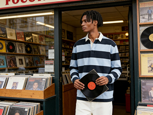 <span class=keywords><strong>Polo</strong></span> a maniche lunghe da <span class=keywords><strong>uomo</strong></span> in <span class=keywords><strong>cotone</strong></span> 100% personalizzata, di alta qualità, traspirante, delicata sulla pelle, a righe, 260g, anti-pilling - Product Image 4