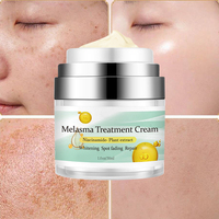 Crème Visage Personnalisable Éclaircissante et Hydratante Anti-Taches Pigmentaires, Mélasma, Taches de Rousseur et Taches Brunes