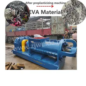 Machine de prémoulage d'EVA, démoussage du matériel de polyester