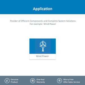 Ventilador Axial de Refrigeración para Gabinete de Convertidor de Frecuencia de Energía Eólica OEM, para A2E200-AF02-02, 230 VCA, 2740/3120 RPM, 50/61 W, 0.24/0.28 A, con Rodamiento de Bolas - Product Image 5