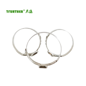 Giá cả phải chăng Chất lượng cao 304 thép không gỉ duy nhất tai clip - Product Image 3