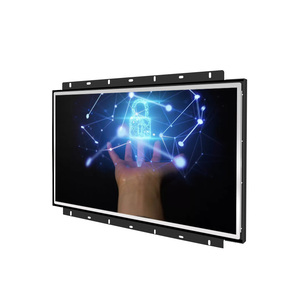Moniteur industriel à écran tactile IPS 17.3 pouces 1080P avec cadre ouvert, écran LCD mural, boîtier métallique général, moniteur à LED - Product Image 1