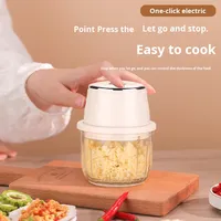 Mini hachoir à ail 45W, hachoir à ail, robot culinaire ménager, préparateur de nourriture pour bébé, moulin à ail, hachoir à viande
