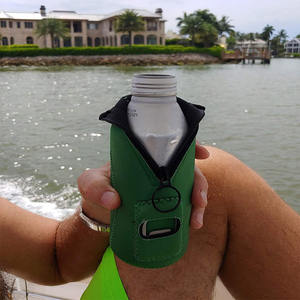 Funda de neopreno personalizada para botella de cerveza, funda impermeable para portabotellas incorporado - Product Image 6