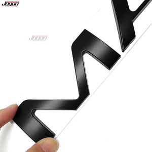 ABS Schrift Heckklappe Abzeichen Emblem Aufkleber 3D Auto Tuning Heck koffer Buchstaben Typenschild Abziehbilder Für Ford <span class=keywords><strong>Maverick</strong></span> 2022 2023 Mattschwarz
