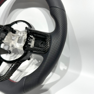 Volante de Fibra de Carbono para <span class=keywords><strong>JEEP</strong></span> Wrangler JL Gladiator 2018 2019 2020 2021 2022 <span class=keywords><strong>2023</strong></span>, Volante Automotriz - Product Image 3