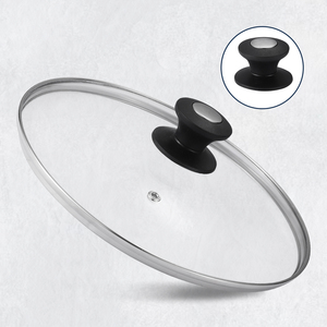 Bền Kính Tròn Có Nắp Đậy Cho Nấu Ăn Sắt Và Nhôm Đồ Dùng Nhà Bếp Với Đúc Sắt Bìa Cho Chảo Các Bộ Phận Đồ Nấu Nướng - Product Image 1