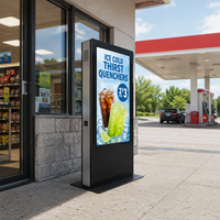 Señalización Digital y Pantallas, Pantalla Grande para Exteriores, Tipo Kiosco, de 43, 49, 55 y 65 Pulgadas, Equipo 4K