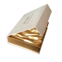 Boîte d'emballage magnétique de luxe pour extension de cheveux de perruque avec logo personnalisé boîte d'emballage cadeau en papier de cheveux vierges tresse dorée fantaisie avec satin