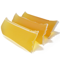 Oreiller adhésif thermofusible transparent en caoutchouc à base de PSA EVA pour étiquettes médicales de chaussures