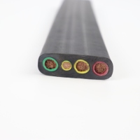 YFFB LIBIN Weiches Kupfer-Litzenkabel Flachkabel 3*35+1*15 10 AWG Spulenform Spezielle Elastische Isolierung -15°C~+70°C 300V/500V Nennspannung