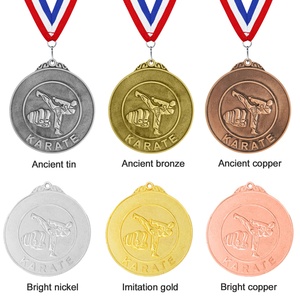 Médailles de course sportives vierges allemandes en alliage émaillé de zinc pour la natation, la danse, la cyclisme, la remise de diplômes, les récompenses, les médailles de bateau et les médailles de sport en métal - Product Image 2