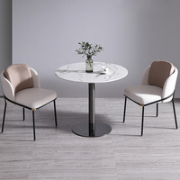 Table de Restaurant de luxe en marbre, nouvelle collection