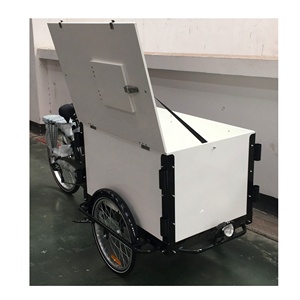 Vélo <span class=keywords><strong>cargo</strong></span> électrique haute performance avec fourche en aluminium Tricycle fortement sûr avec couvercle de boîte - Product Image 6