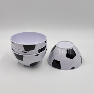 Nuovo Design Set di Stoviglie in Melamina per Calcio e Partite Mondiali, Piatti, Ciotole e Tazze per Guardare le Partite - Product Image 4