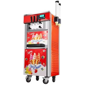 Máquina de Helado Suave Comercial de Alta Capacidad 25-35L/H, Nueva, Precio de Fábrica, para Leche y Frutas - Product Image 2