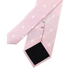 8cm Hommes <span class=keywords><strong>Cravate</strong></span> Floral 100% Soie Personnalisé Tissé À La Main Exquis France Classique Mode Blanc <span class=keywords><strong>Fleur</strong></span> <span class=keywords><strong>De</strong></span> Lis Rose Cravates pour Hommes - Product Image 6