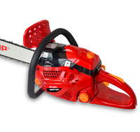 Tronçonneuse Professionnelle Thermique 2 Temps Démarrage Facile 24" 49cc pour Coupe de Bois