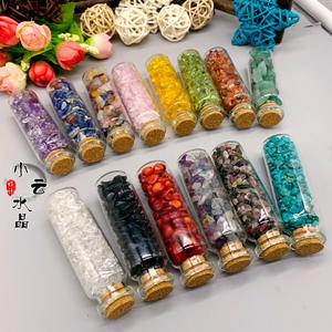 Bouteille <span class=keywords><strong>de</strong></span> souhait en <span class=keywords><strong>pierre</strong></span> broyeur, en cristal naturel, <span class=keywords><strong>de</strong></span> 7 couleurs, semi-précieuse - Product Image 4