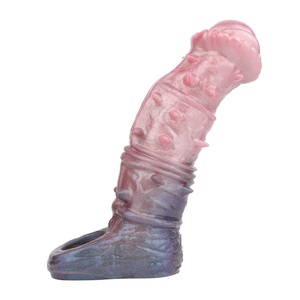 Monster Silicone Realistic Penis Sleeve Wholesale with Penis Ring Cock Sleeve Extension Reusable Condom Sex <b>Toys</b> <b>for</b> <b>Men</b> - Product Image 4
